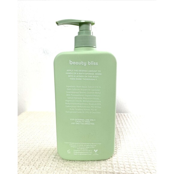 Beauty Bliss Cucumber & Aloe Moisturizing Body Wash 25 fl oz - Picture 4 of 7